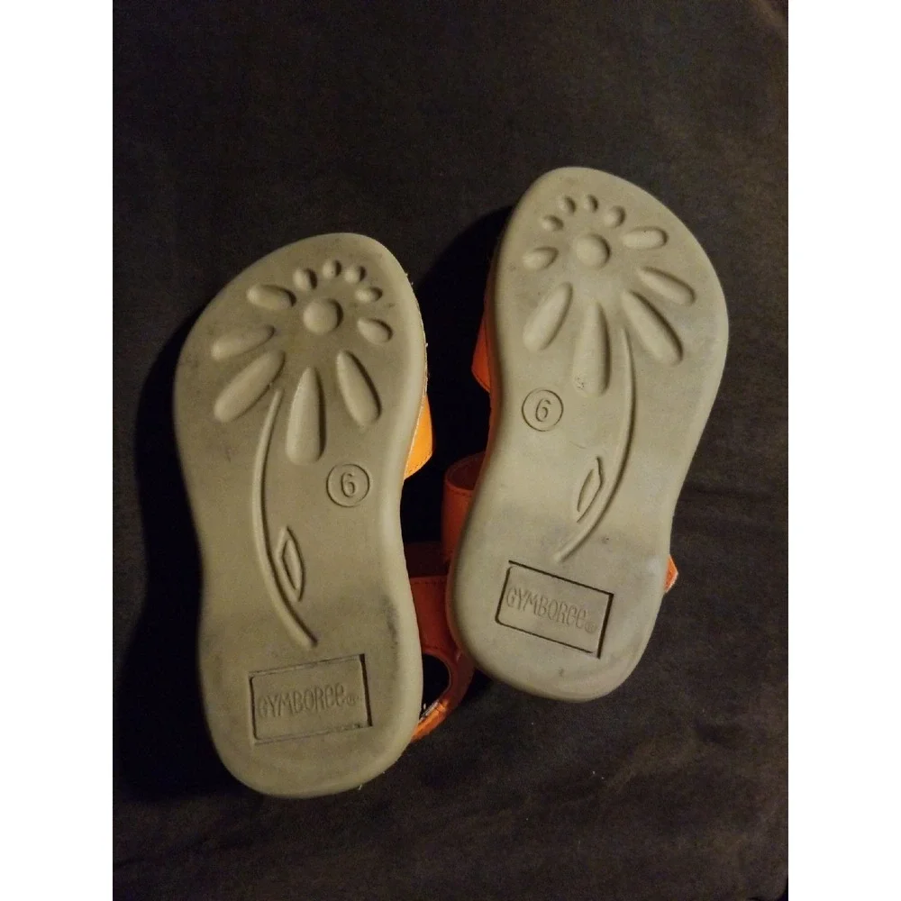 Gymboree tropical bloom sandals‎ 6 little girl